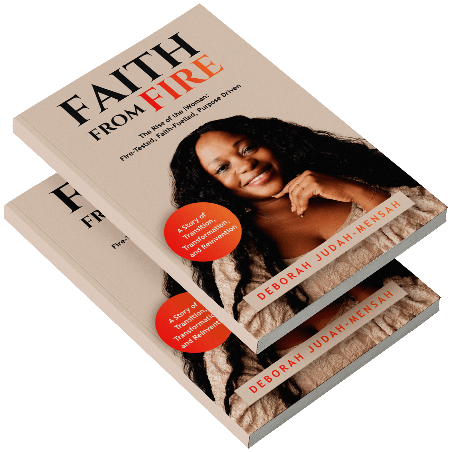 Faith From Fire free resource book mockup